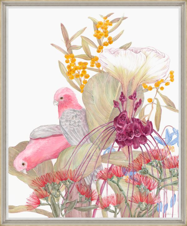 galahs-and-inflorescence-orchids-parrots-art-print-by-Allison-Cosmos