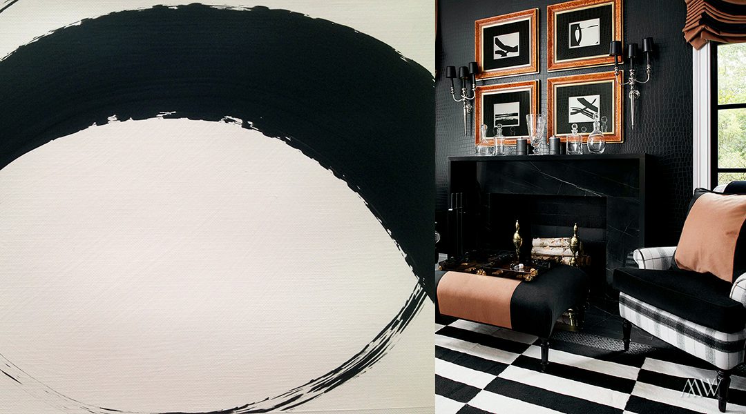 Black-and-White-Abstract-paintings-custom-commission-for-Megan-Winters-by-Allison-Cosmos