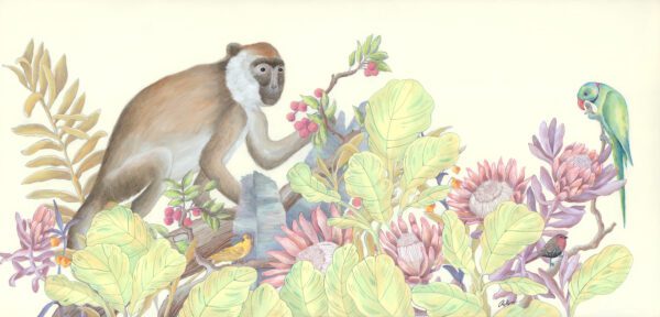 the-natives-monkey-painting-by-allison-cosmos