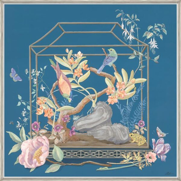 Chinoiserie-birds-blue-art-by-Allison-Cosmos