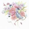 "Knowledge-is-Flower"-flower-portrait-painting-by-Allison-Cosmos