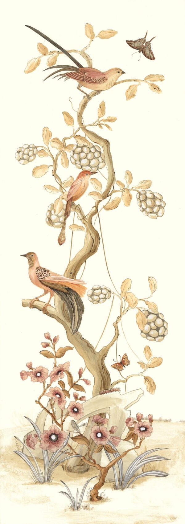 "Take-it-to-the-Nest-Level"-Chinoiserie-art-bird-painting-by-Allison-Cosmos
