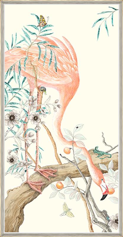 flamingo-art-print-painting-by-Allison-Cosmos