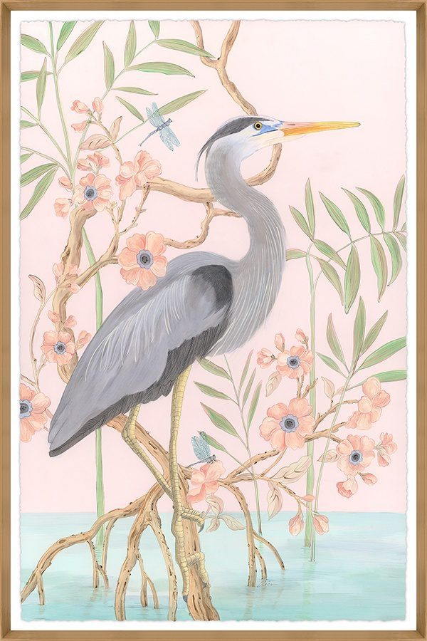Wading-for-You-Great-Bue-heron-art-by-Allison-Cosmos