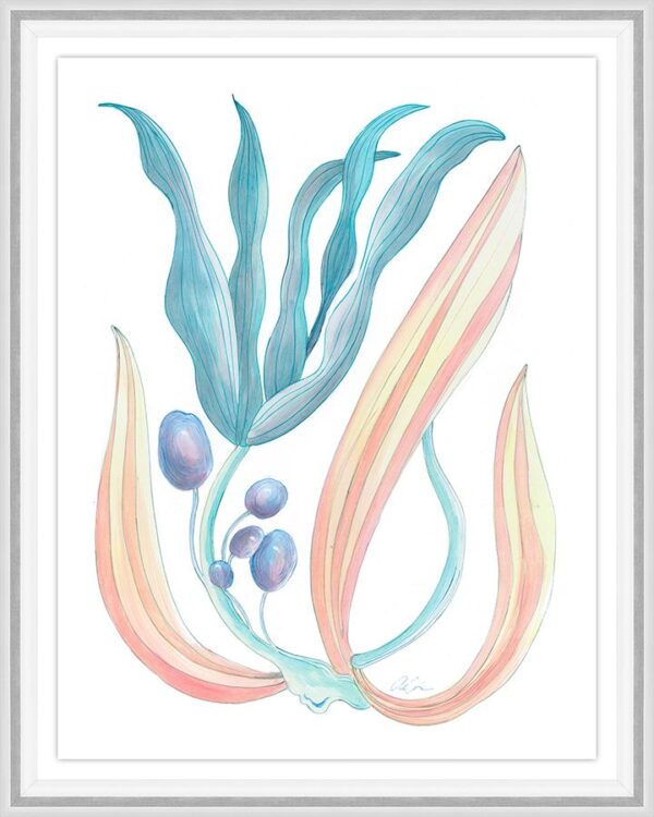 I-Can't-Kelp-Myself-seaweed-anemone-coastal-art-by-Allison-Cosmos