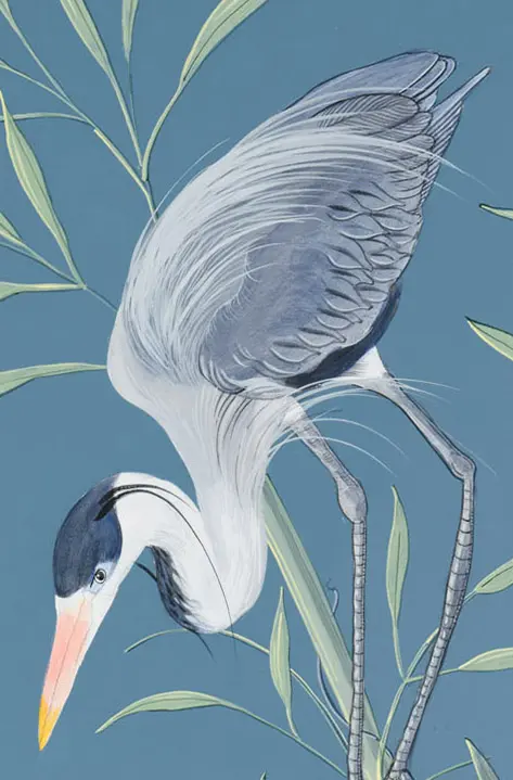 blue-heron-art-painting-by-Allison-Cosmos
