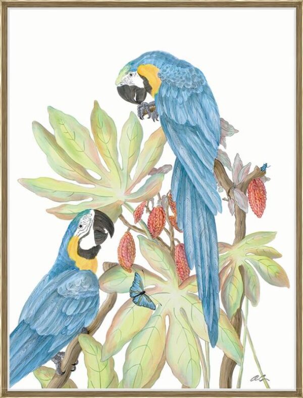 forever-and-a-day-blue-hyacyinth-macaw-parrot-art-painting-by-Allison-Cosmos