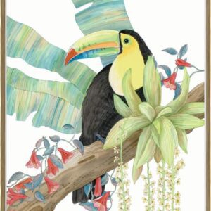 toucan-play-at-that-game-parrot-art-painting-by-Allison-Cosmos