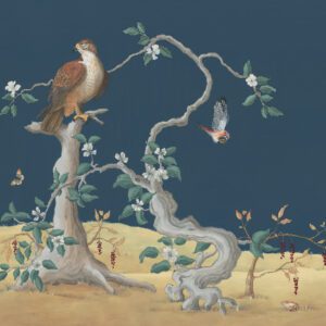 seize-the-prey-hawk-kestrel-painting-Chinoiserie-by-Allison-Cosmos