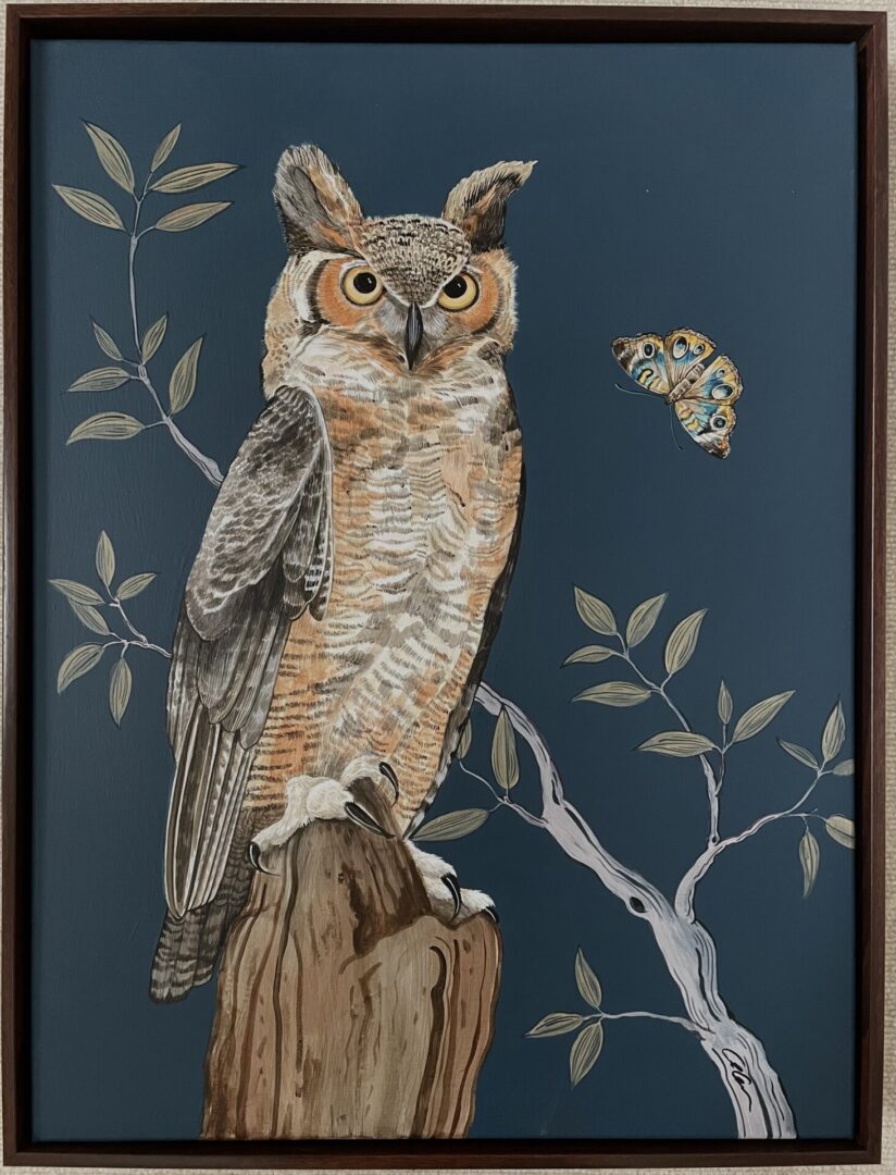owl-always-love-you-great-horned-owl-painting-by-Allison-Cosmos