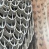 A close up of an owl's wings.