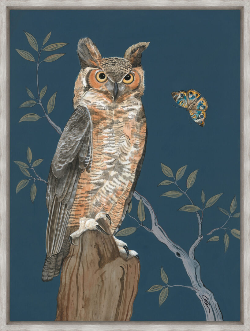 owl-always-love-you-great-horned-owl-art-painting-by-Allison-Cosmos