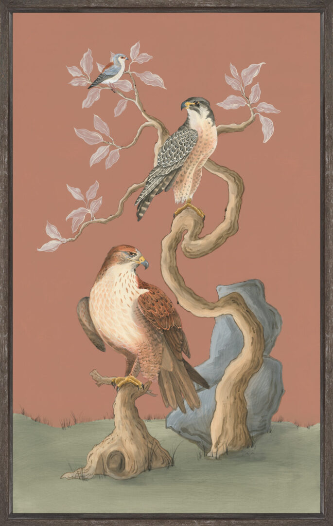 the-powers-that-three-hawk-falcon-art-print-by-Allison-Cosmos