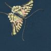 "Hawk-ward Silence", Ferruginous hawk Chinoiserie painting - Image 2