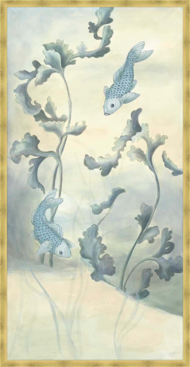 pond-of-you-koi-carp-fish-chinoiserie-art-by-Allison-Cosmos