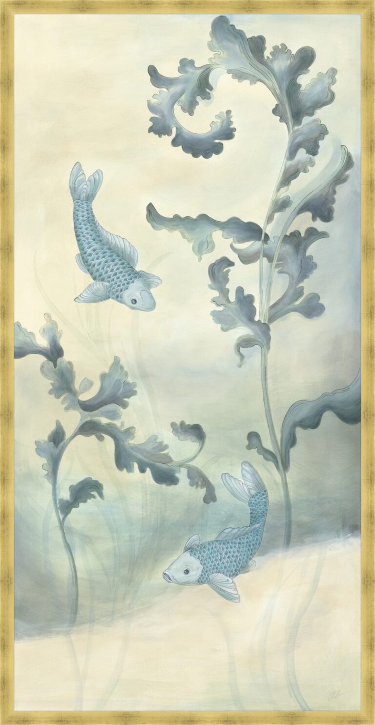 pond-of-you-koi-carp-fish-chinoiserie-art-by-Allison-Cosmos