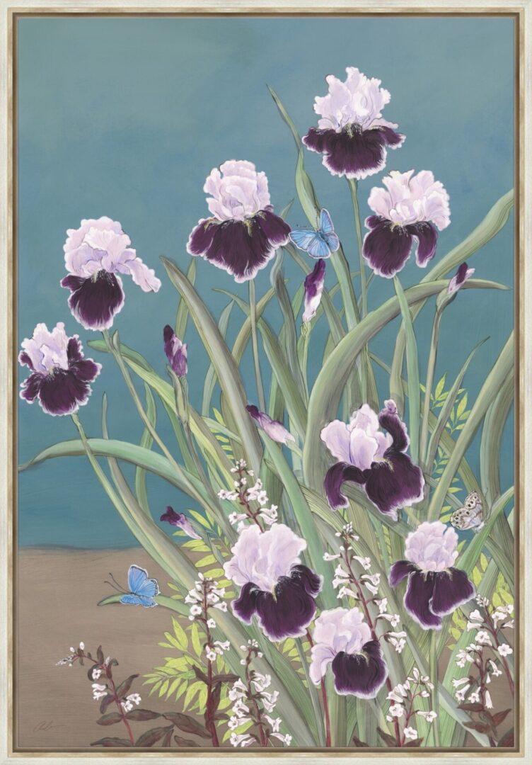 I-Only-Have-Iris-For-You-flower-garden-art-print