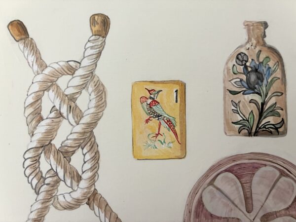 "The Artifact Remains"collectibles curiosities art painting - Image 6