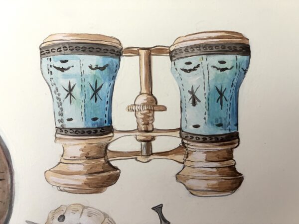 "Guilty Treasure" curiosities collectibles art painting - Image 7