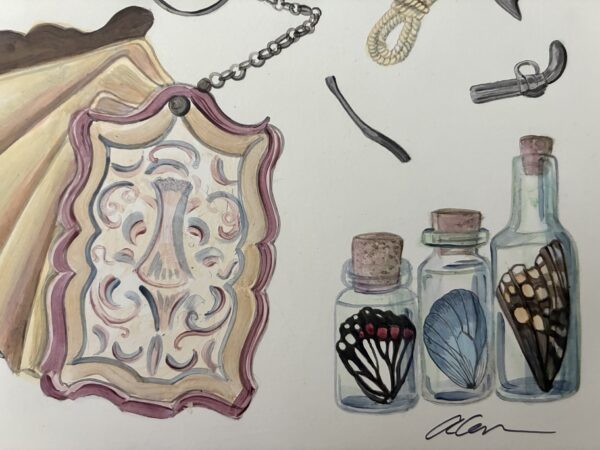"Guilty Treasure" curiosities collectibles art painting - Image 8
