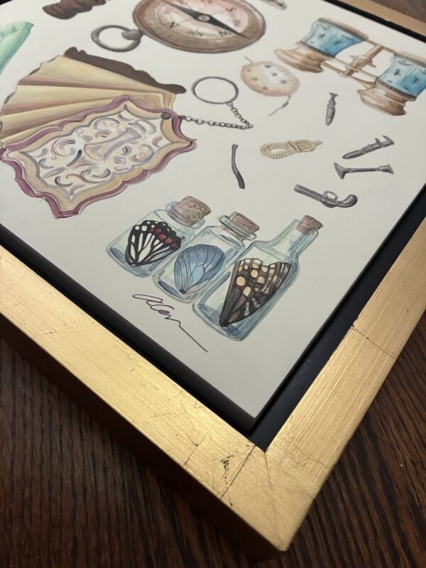 "Guilty Treasure" curiosities collectibles art painting - Image 4