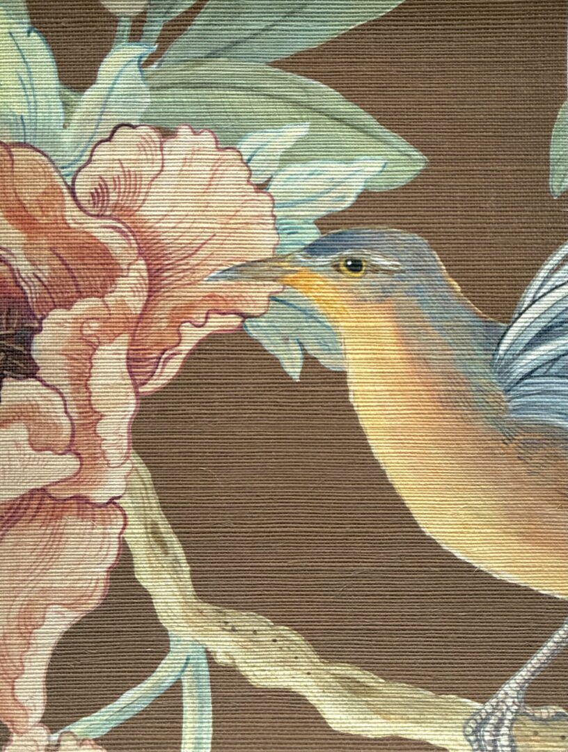 All-Things-Flight-and-Beautiful-grasscloth-memo-wallpaper-by-Allison-Cosmos
