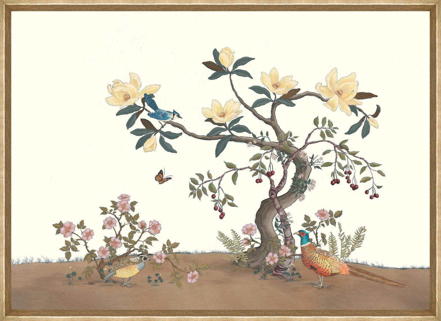 Red-White-Bloom-Chinoiserie-tree-art-print