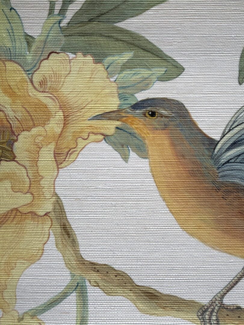All-Things-Flight-and-Beautiful-grasscloth-memo-wallpaper-by-Allison-Cosmos