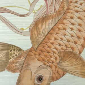 Big-Wish-Small-Pond-pool-Chinoiserie-Wallpaper-koi-fish-by-Allison-Cosmos