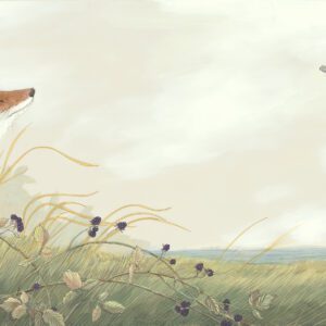 Field-of-Schemes-Fox-painting-by-Allison-Cosmos